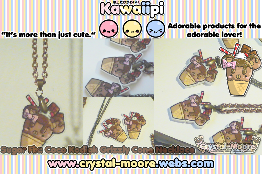 Kawaiipi: Coco Kodiak Necklaces