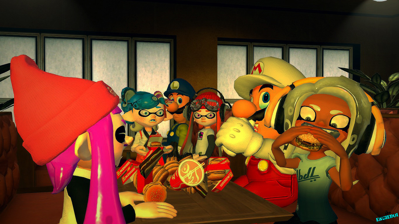 Splatoon Chumpling Splatoon: Chomp! Chomp! by DeekyStJ0hn on DeviantArt