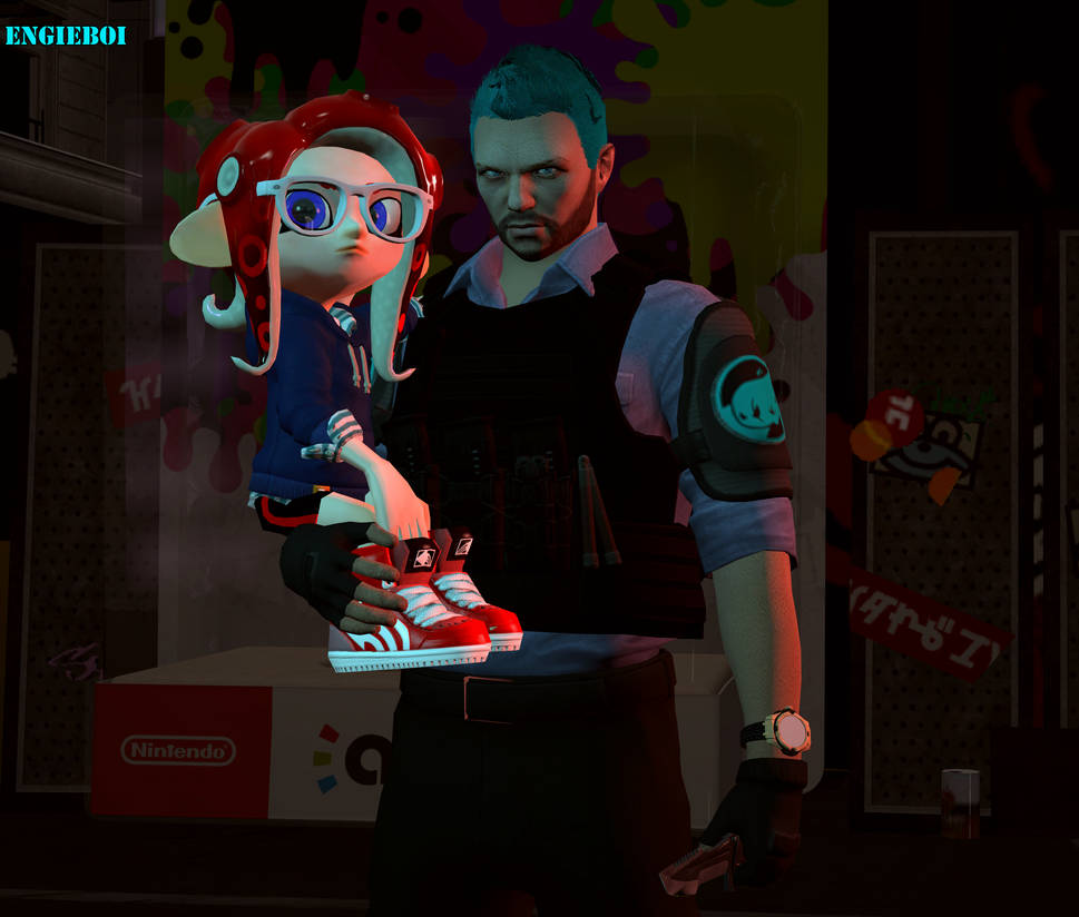 Splatoon Partners Splatoon: Protector by DeekyStJ0hn on DeviantArt