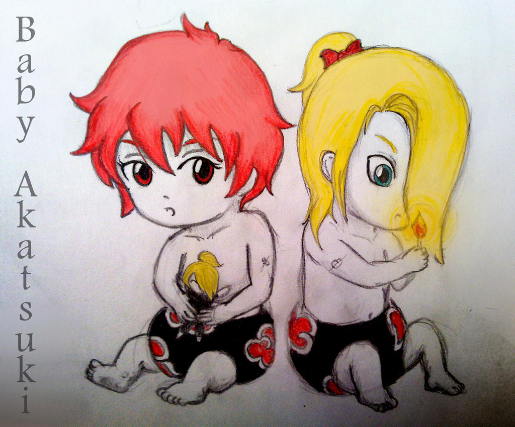 Baby Akatsuki -Sasori Deidara-