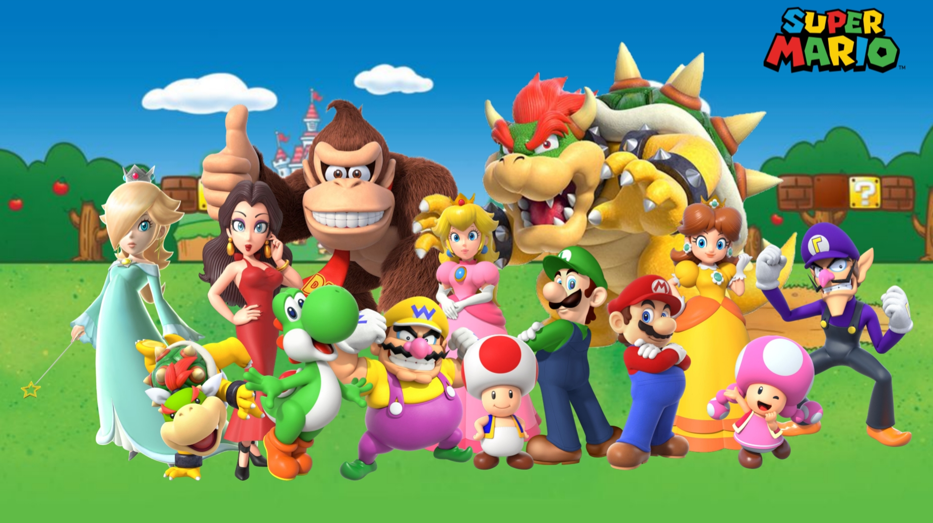 Computer Character Mario Super Mario Characters Wallpaper #2 by wallpapercreator3000 on DeviantArt