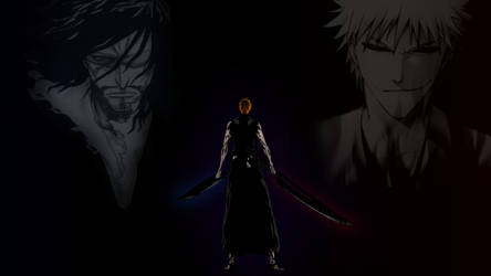 Ichigo Kurosaki Dual Zangetsu Wallpaper