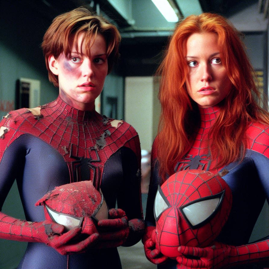 Two Spider-Girl?Spider-Woman? Women? by BLuLIvE on DeviantArt