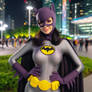 Isabella attends Comic Con as Batwoman 