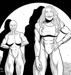 Neptuna and She Hulk