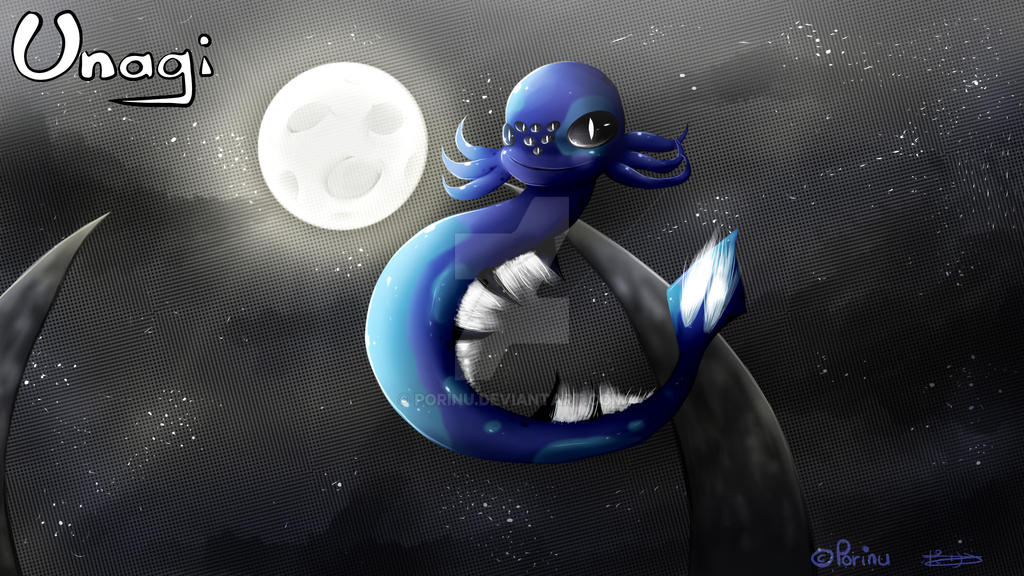 Unagi Character Walpaper unagi by Porinu on DeviantArt