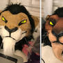 Scar Fursuit Head