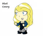 Black Canary chibi by AtlanticWolf1