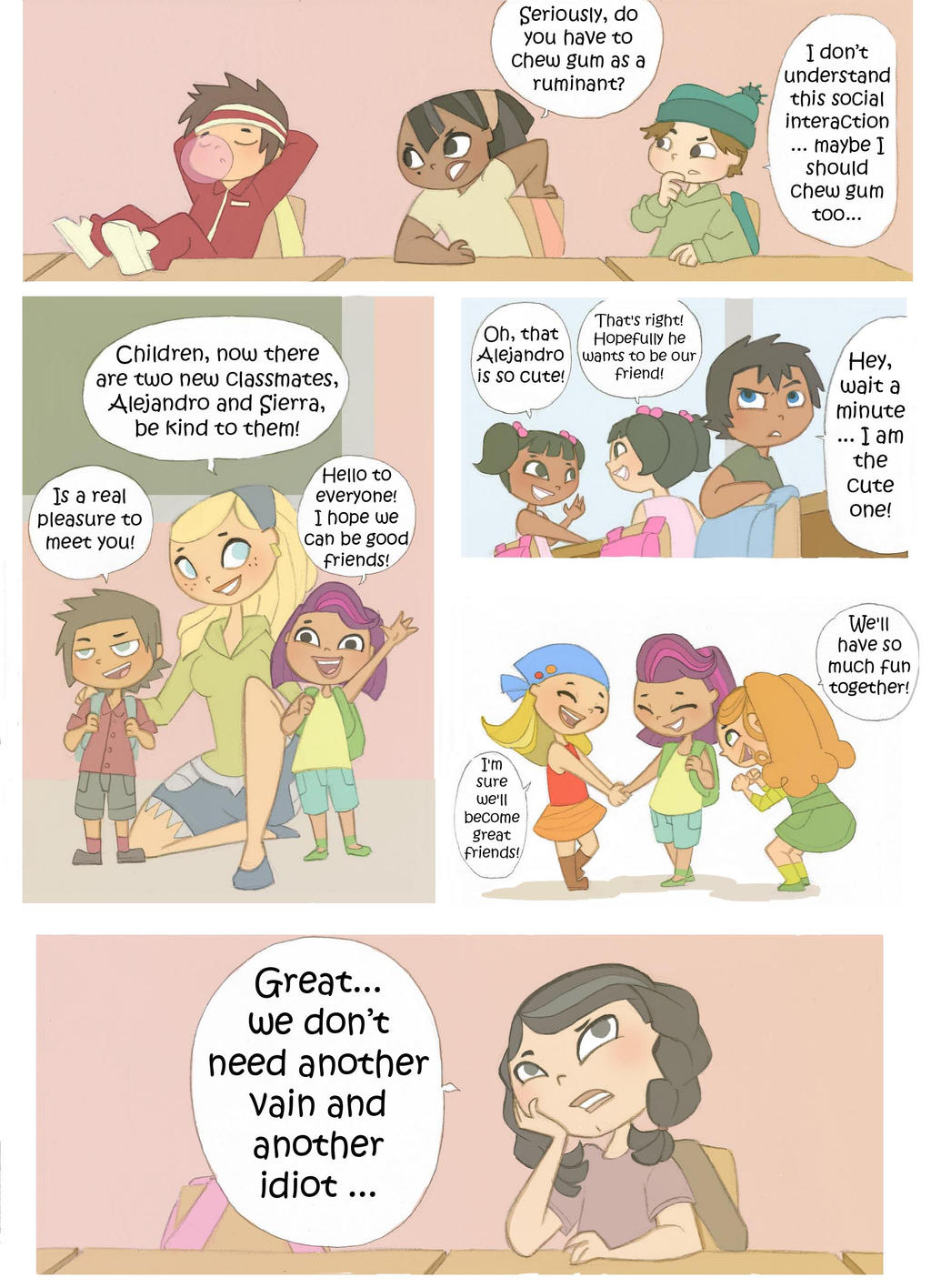 Total drama kids comic Pag 15