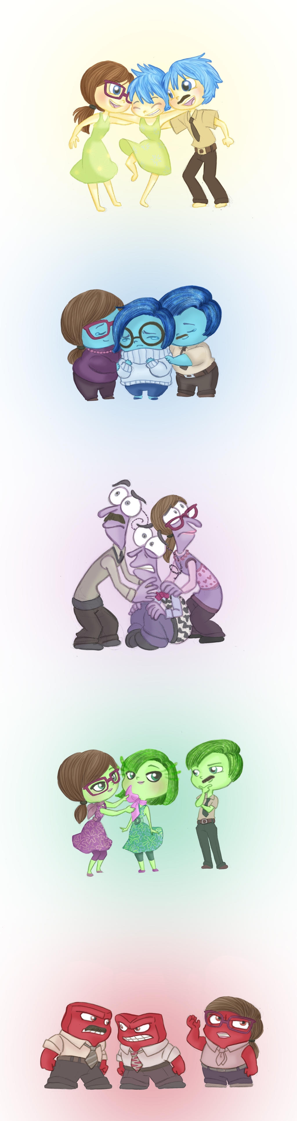 Inside Out Families by Kika-ila on DeviantArt