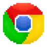 Google Chrome Pixel Icon