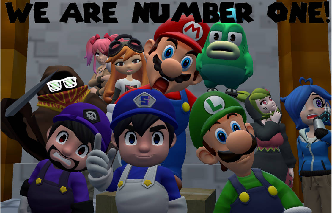 We are number one but its the SMG4 crew by Sirjuiceski on DeviantArt