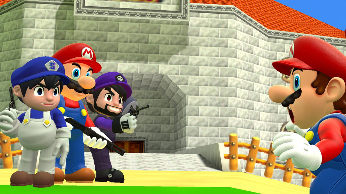 Not Mario Normal The glitchy's VS Normal Mario by Sirjuiceski on DeviantArt