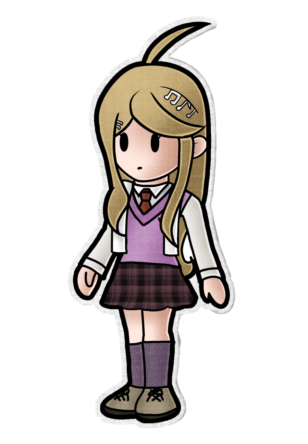 Paper Mario Human Base- Female by Cross-Cresent-Creed on DeviantArt