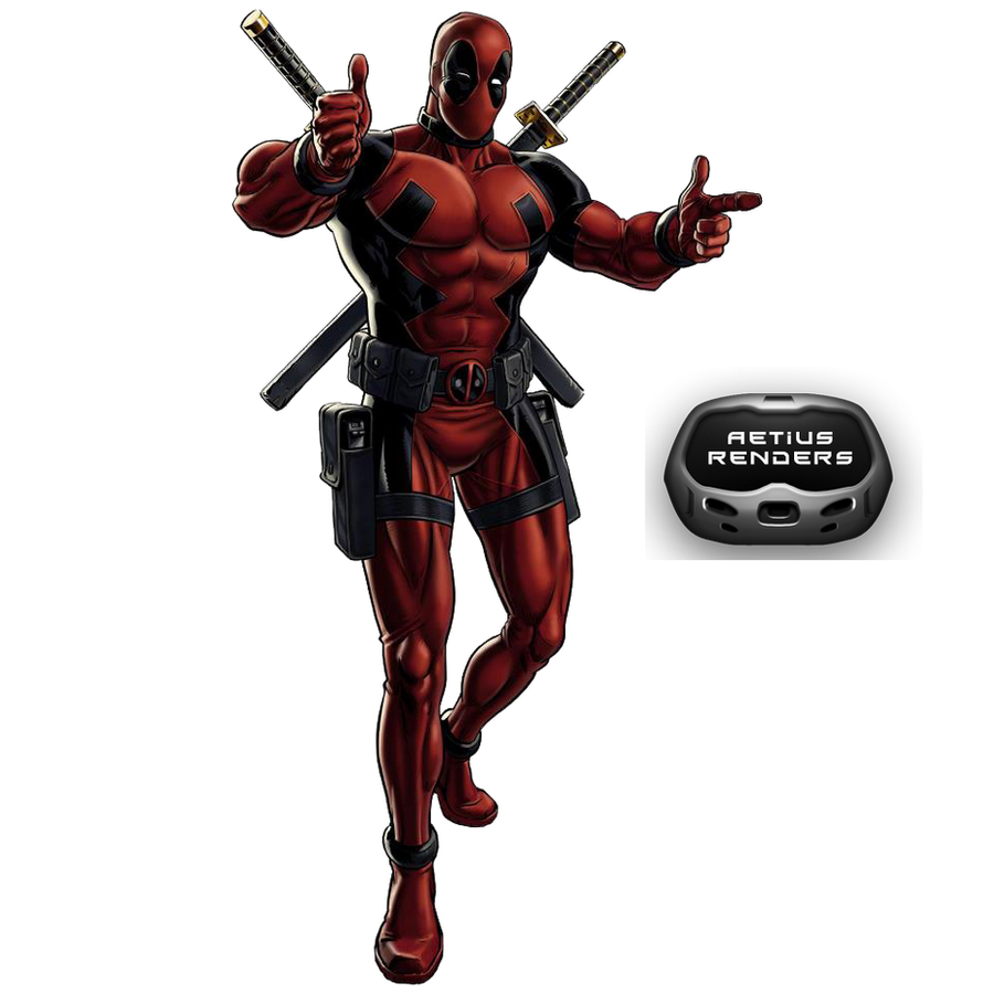 Deadpool Render by Victor76 on DeviantArt