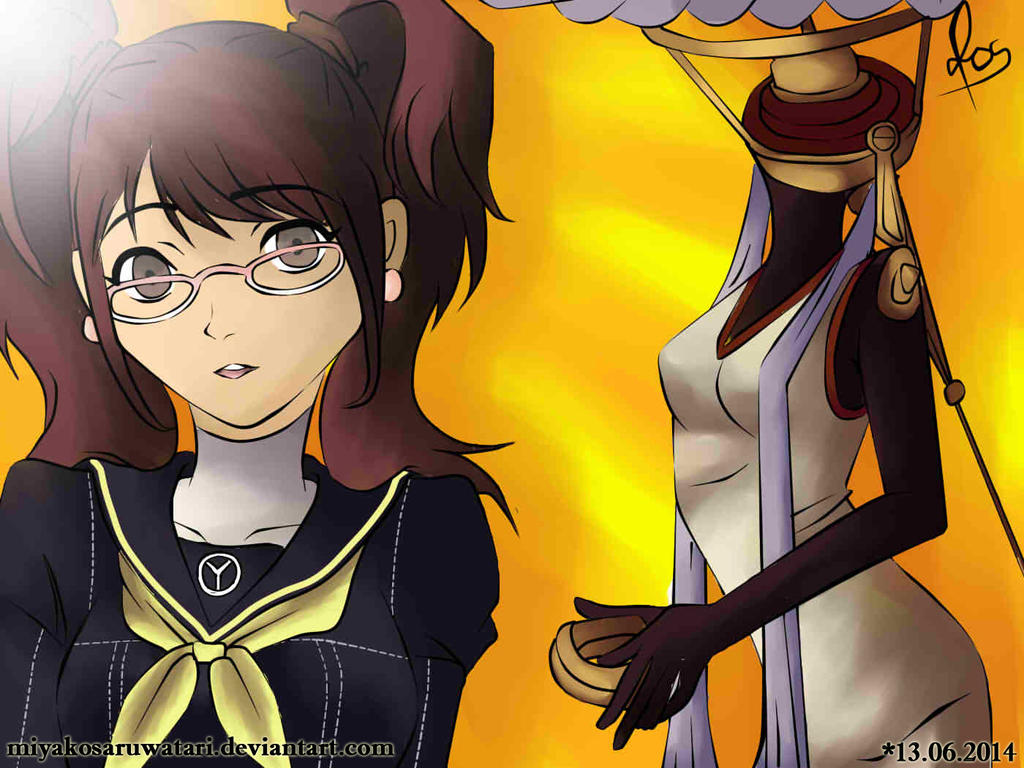 Persona 4 Rise Kujikawa Rise - Persona 4 by MiyakoSaruwatari on DeviantArt