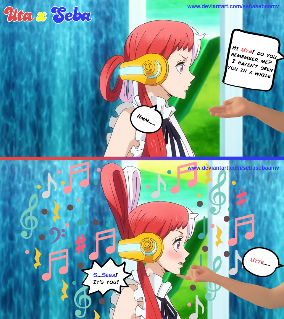 Uta x Seba - One Piece Film: Red (selfship) by SebaSebaAMV on DeviantArt Uta x Seba - One Piece Film: Red (selfship) by SebaSebaAMV on DeviantArt