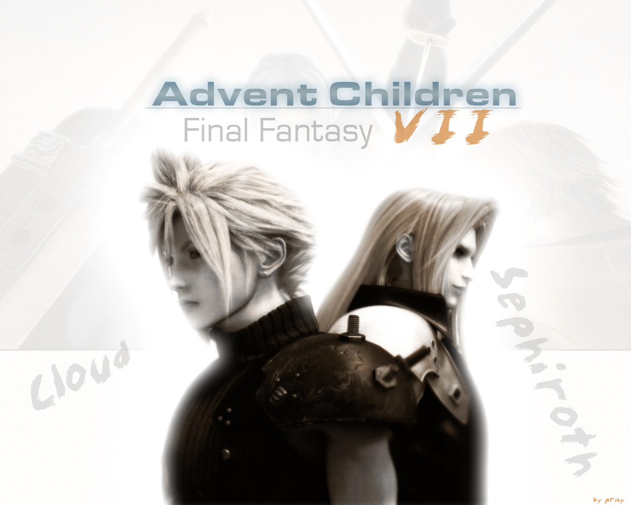 Cloud and Sephiroth FF7:AC