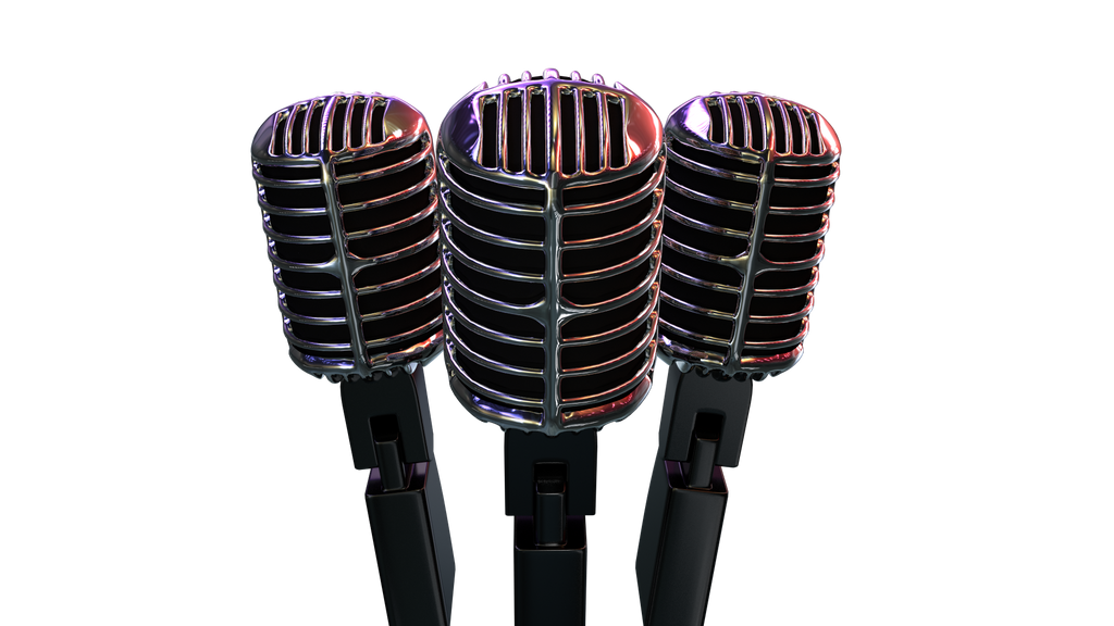 Retro Mic render by Prowhiz on DeviantArt