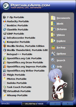 Rei - PortableApps.com Menu