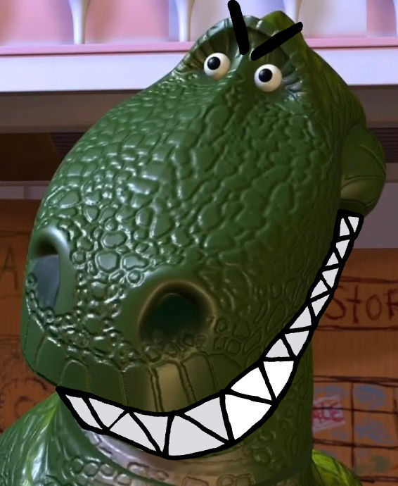 Angry Rex Angry Rex by asandoval24 on DeviantArt