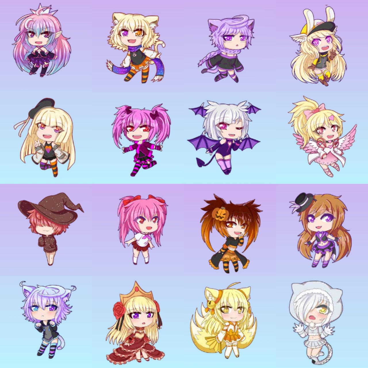Chibi Life GachaVerse Chibis Found in Gacha Life by Zarascure on DeviantArt