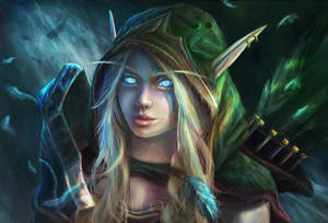 Alleria Windrunner by suomar