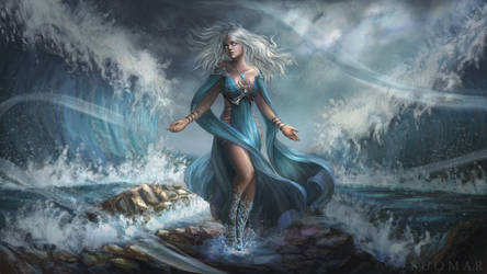 Rihanna, the Siren (Raffle prize)