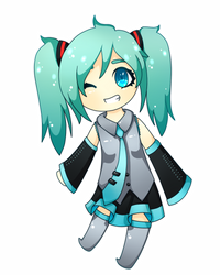 Togo is going to cosplay as Miku!