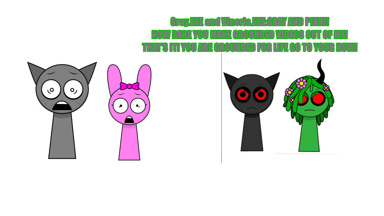 Gray Exe Gray.EXE and Vineria.EXE Grounds Gray x pinki by azuolaskerinas on ...