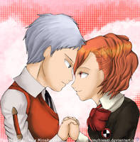 Fan Art Akihiko x minako