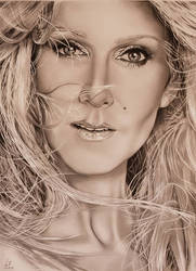 Portrait of Celine Dion