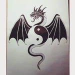 Yin Yang Dragon by MasterPuzzles