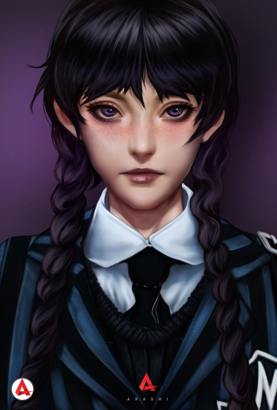 Wednesday Deviantart Wednesday Addams by Arashi-96 on DeviantArt