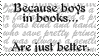 Stamp - Boys in Books by XxSafetyPinsxX