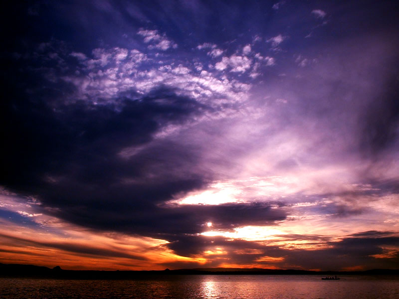 Sunset at Noosa River