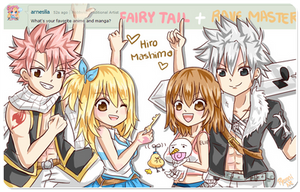 Answer (1)- Fairy Tail and Rave Master!