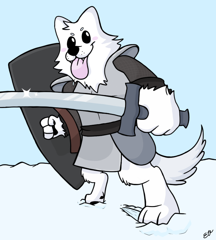 Lesser Dog Screen Shot Lesser dog (Undertale fanart) by Ketchuplover49 on DeviantArt