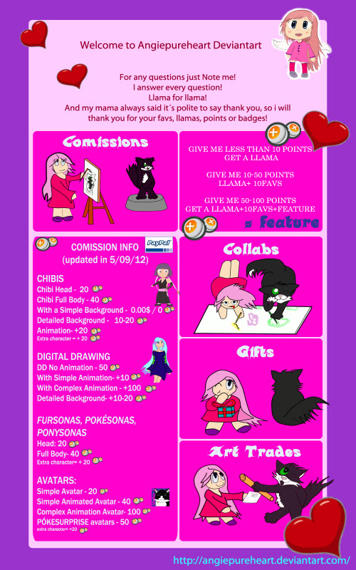 Comission info