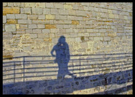 My shadow kissing