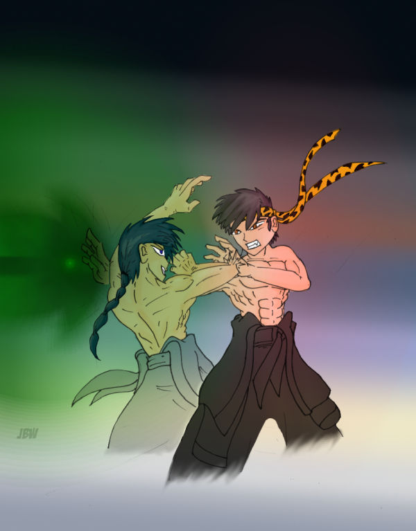 Rivals - Ranma v Ryouga by CapnChryssalid on DeviantArt