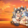 ENF Sekhmet and ENF Bastet (Azur Lane OCs)