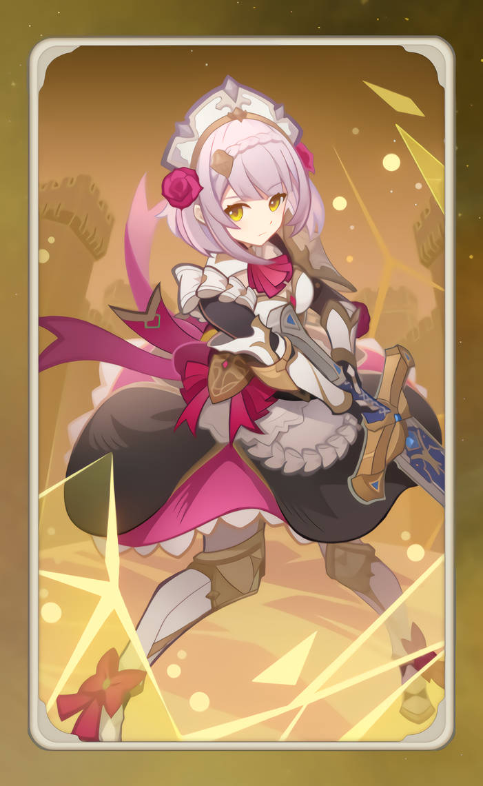 Noelle Genius Invocation TCG Card by Jessa-Daeh on DeviantArt