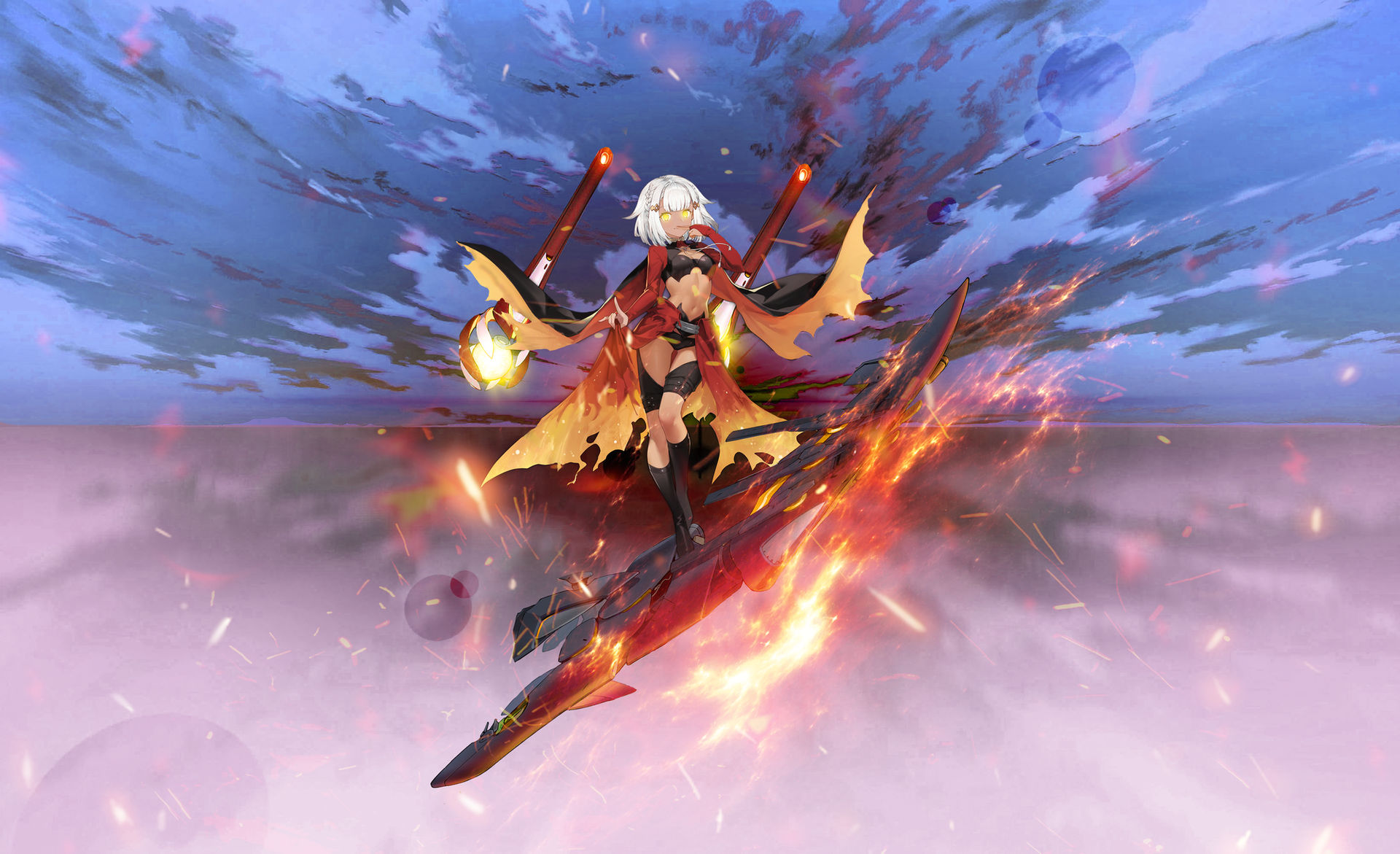 Entity Incinerator (Azur Lane OC) by Jessa-Daeh on DeviantArt