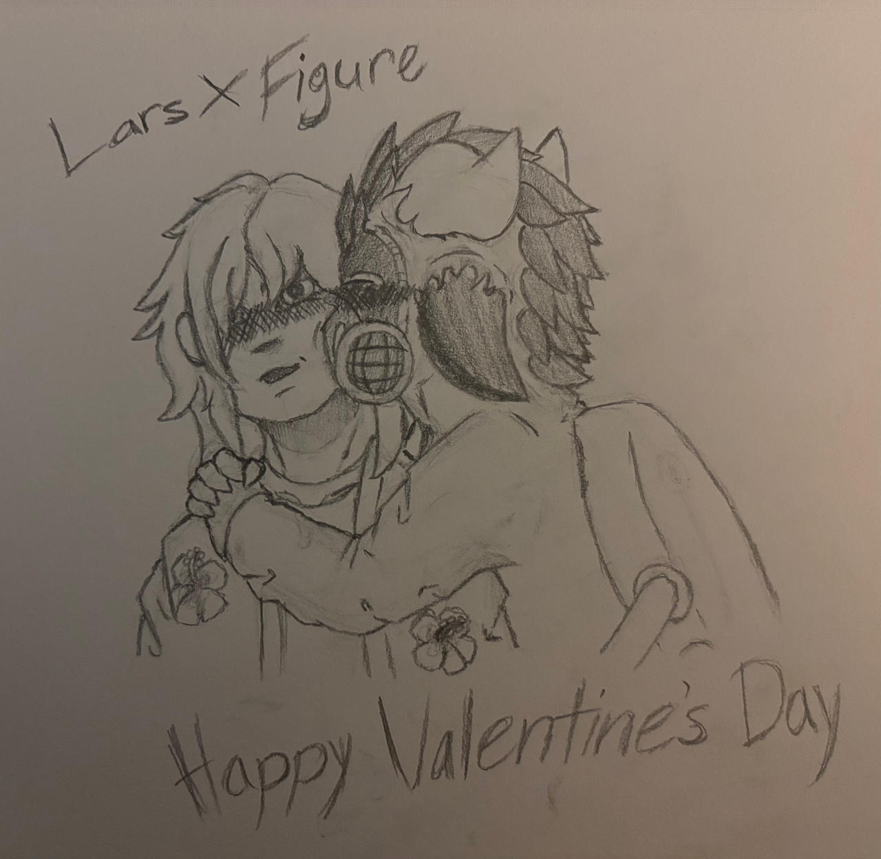 Happy Valentine's Day :) (Lars and Figure ship) by FigureTheHazmat on ...