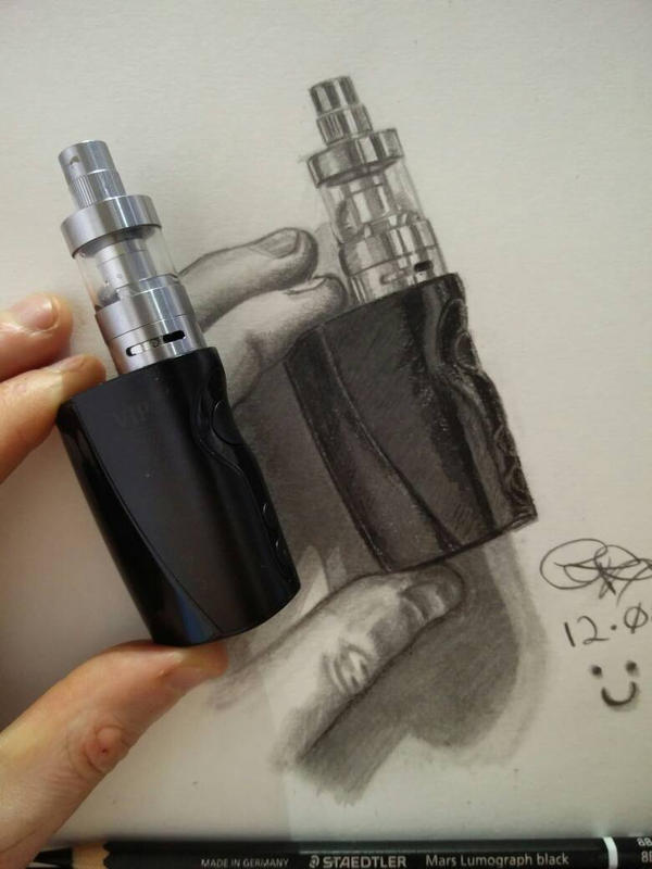 Another Freehand Vaping Drawing by Gareth-Jenkinson-Art on DeviantArt