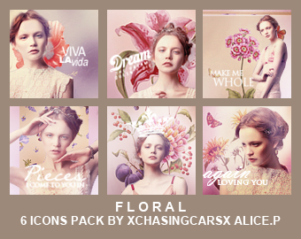 Icon Pack 6 - Floral