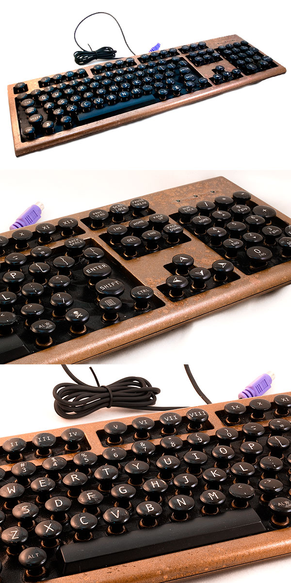 Steampunk Keyboard Mod