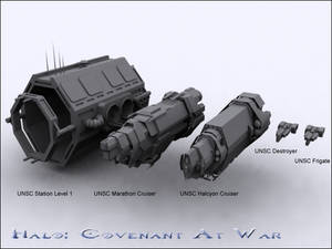 UNSC Ship Scale Chart