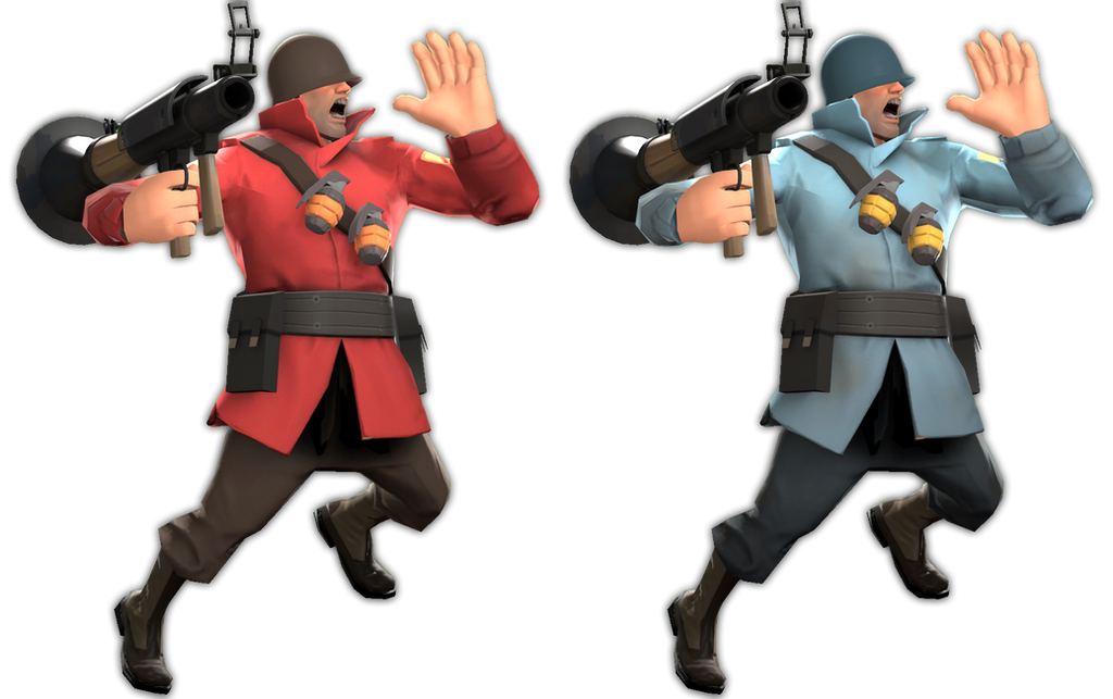 Tf2 Key Renders |TF2 - Soldier Render by mef42 on DeviantArt